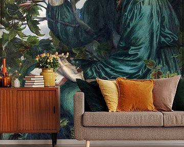 Dante Gabriel Rossetti. The Day Dream