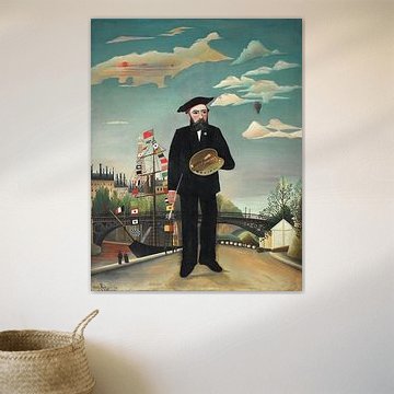 Henri Rousseau. Myself- Portrait – Landscape