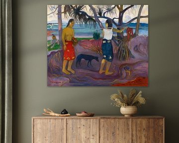 Paul Gauguin. People in Landscape
