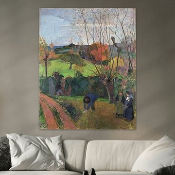 Paul Gauguin. Tahitian landscape