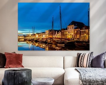 Le vieux port de Zwolle sur Martin Bergsma