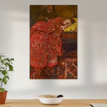 George Hendrik Breitner. Le kimono rouge