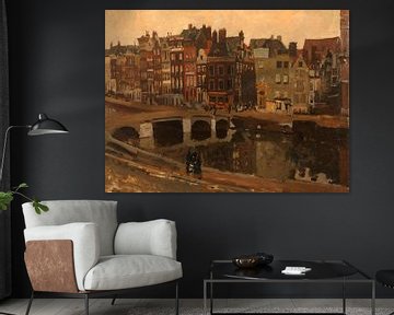 George Hendrik Breitner. The Rokin in Amsterdam