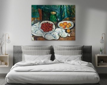 Paul Cézanne Tisch mit Früchten