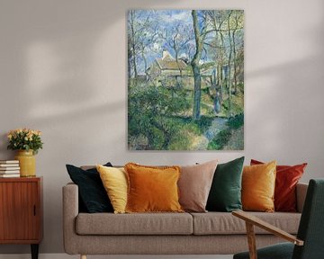 Paul Cézanne. Landscape in France