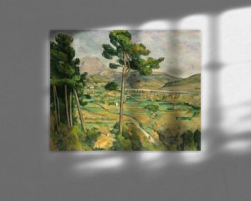 Paul Cézanne. Mont Sainte-Victoire und  Viadukt 