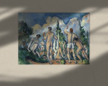 Paul Cézanne. Badende