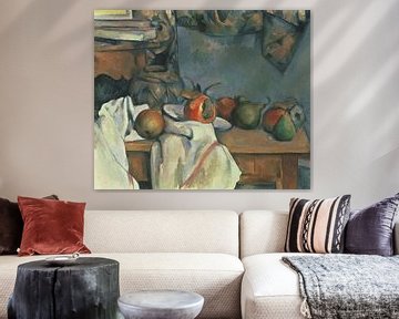 Paul Cézanne - Gemberpot Met Granaatappel En Peren