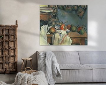 Paul Cézanne - Ginger Pot mit Granatapfel und Birnen