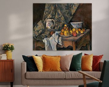Paul Cézanne. Stilleven Met Appels En Perziken