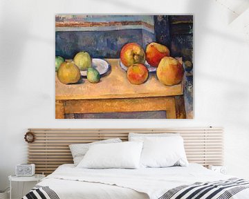 Paul Cézanne. Stilleben mit Äpfeln und Birnen