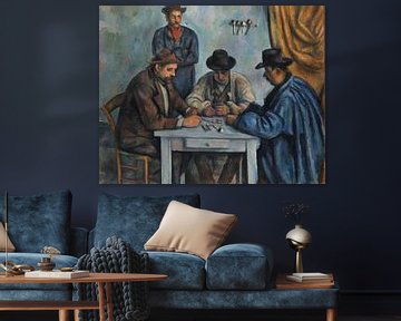 Paul Cézanne. De kaartspelers