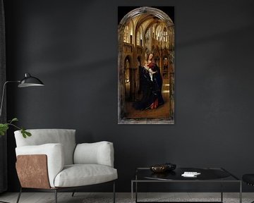 Jan van Eyck - The Madonna in the Church