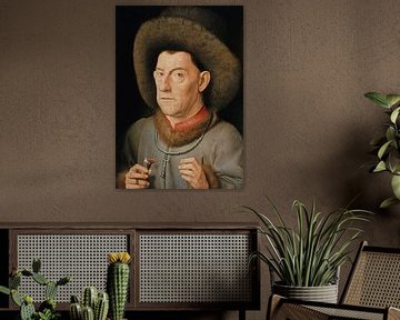 Jan van Eyck - Homme avec un œillet