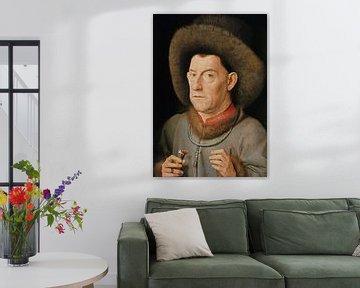 Jan van Eyck - Man met anjer