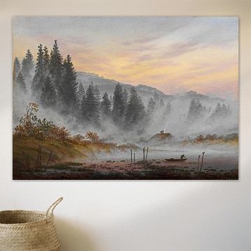 Caspar David Friedrich - Dagscyclus, De Ochtend