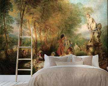 Antoine Watteau - The Feast of Love