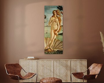 Sandro Botticelli - Geboorte van Venus, detail