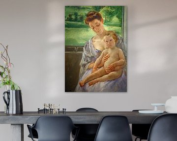 Mary Cassatt. Mother and Child
