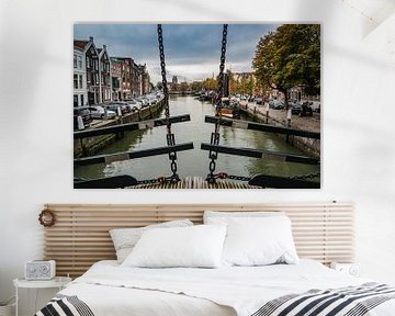Dordrecht vanaf de Damiatebrug