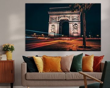 Arc de Triumph by night van Joris Pannemans - Loris Photography