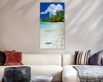 One Foot Island, Aitutaki - Cook Islands van Van Oostrum Photography