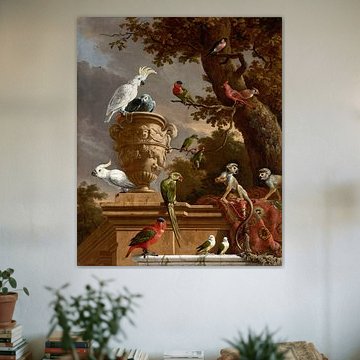 De menagerie, Melchior d'Hondecoeter