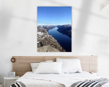 Lyse Fjord Noorwegen von SuperB Design