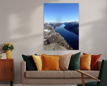 Lyse Fjord Noorwegen van SuperB Design