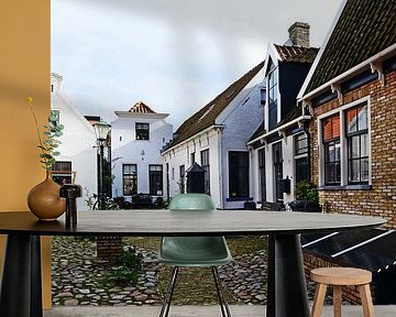 Het hofje in Den Burg op Texel