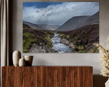 Landschap  Schotland Landscape Scotland van Ronald Groenendijk
