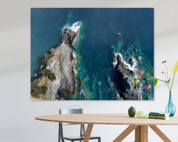 Cinque Terre, Italy van Droning Dutchman