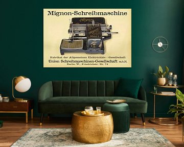 Schreibmaschine Mignon Modell 2 von Ingo Rasch