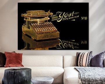 Schreibmaschine Yost Modell 10 van Ingo Rasch