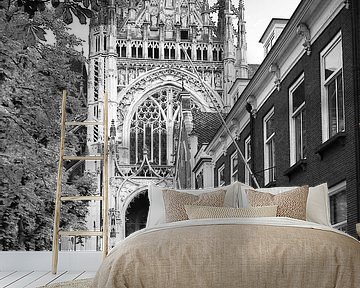 Die Parade in Den Bosch mit Blick auf den Vieringtoren, Sint Jan von Jasper van de Gein Photography