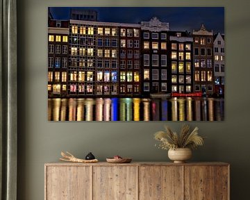 Amsterdam Damrak by Sander Rozemuller