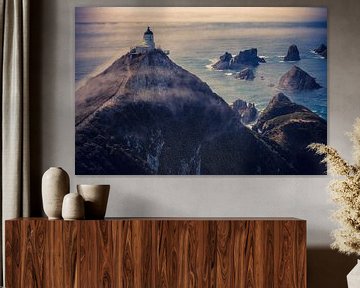 Phare de Nugget Point sur Jasper van der Meij