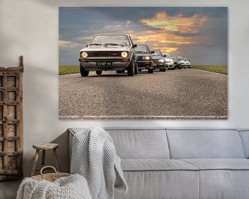 Volkswagen Golf GTI generations by Sytse Dijkstra