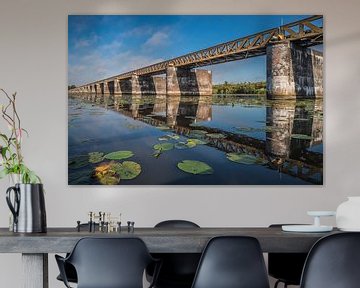 Moerputten Rail bridge - Netherlands sur Marco de Graaff