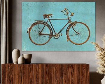 The vintage bicycle by Martin Bergsma