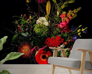 Vintage flowers by Hermen Buurman