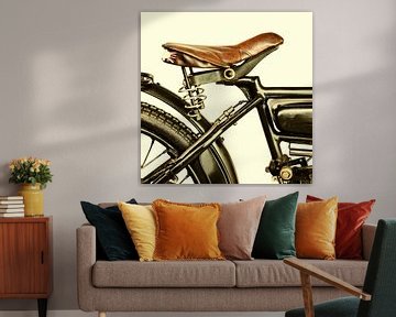 De Engelse motorfiets uit 1924 van Martin Bergsma
