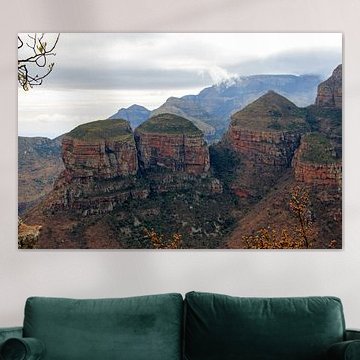 Bergtrio "The three Rondavels" Südafrika von Paul Franke