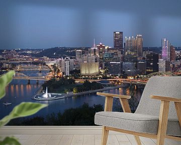 Pittsburgh - city of bridges van Sander Knopper