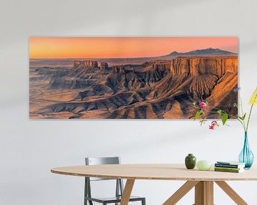Panorama of the Badlands, Utah by Henk Meijer Photography
