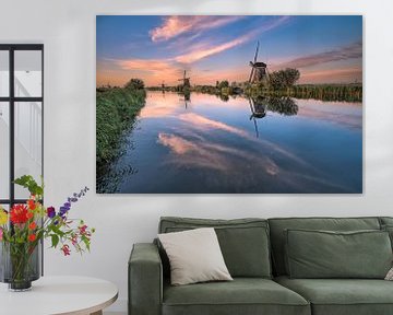 Kinderdijk his famous windmills by Sander Poppe