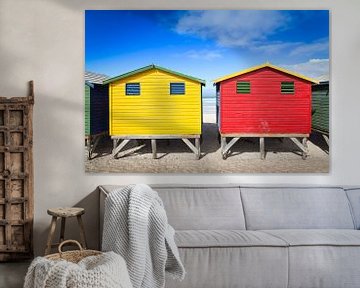 Beach Huts by Thomas Froemmel