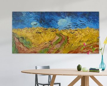 Korenveld met kraaien - Vincent van Gogh