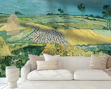 De vlakte van Auvers, Vincent van Gogh
