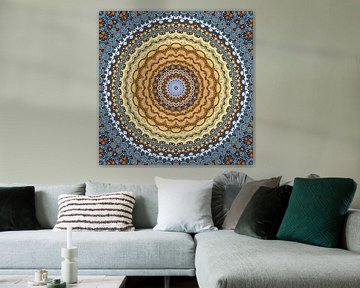 Mandala Goldener Oktober